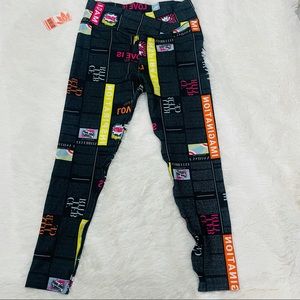 Newspaper Comic Leggings